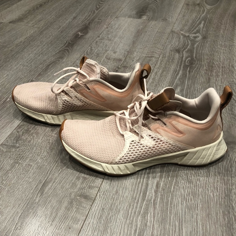 Light pink Reebok sneakers